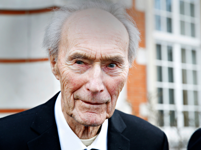 Joachim Rønneberg ble 99 år gammel  Foto: Marte Christensen / NTB scanpix