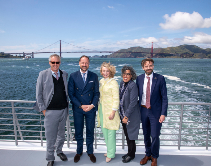 Seminar på fjorden. Tema: Elektrifisering av fergene på San Francisco Bay. Foto: Tom Hansen / Innovasjon Norge