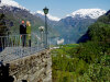Geiranger: Pressemøteutsikt