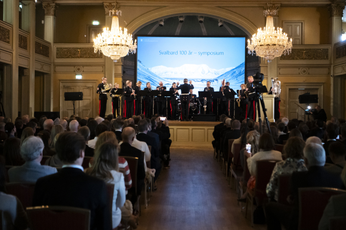 Symposiet fant sted i Gamle Logen. Foto: Annika Byrde / NTB