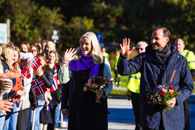 Varm velkomst i Gol kommune. Foto: Ole Berg-Rusten / NTB