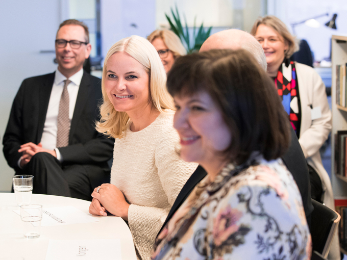 NORLA fortalte om planene for bokmessen i Frankfurt i 2019. Foto: Berit Roald, NTB scanpix