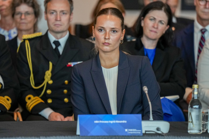 Prinsesse Ingrid Alexandra deltok på rundebordskonferansen. Foto: Cornelius Poppe / NTB