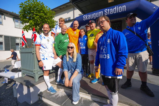 Det var keepernes dag på Skaugum, med imponerende prestasjoner i begge mål. Foto: Lise Åserud, NTB