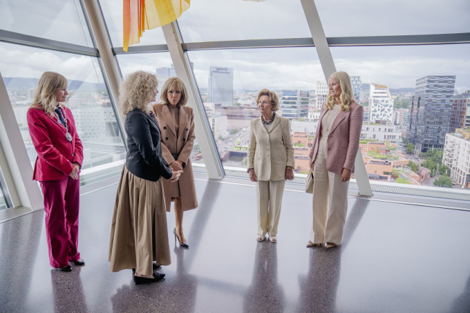 Omvisning på Munchmuseet i Bjørvika. Foto: Stian Lysberg Solum / NTB