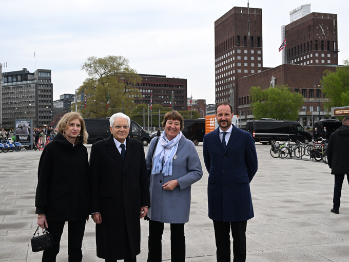 Klare for båttur i Indre Oslofjord. Foto: Sven Gj. Gjeruldsen, Det kongelege hoffet