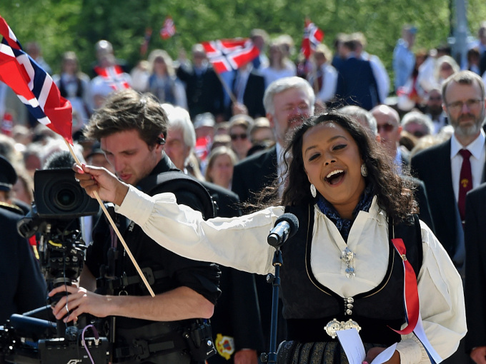 Varaordfører Kamzy Gunaratnam er leder for 17. maikomiteen i Oslo i år. Foto: Sven Gj. Gjeruldsen, Det kongelige hoff