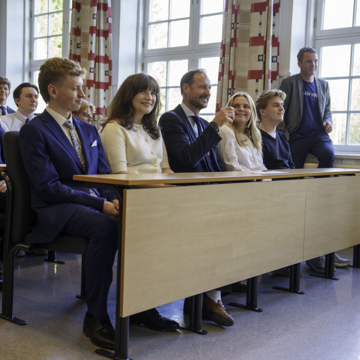 Deltok i skoleundervisning om KI og kildekritikk